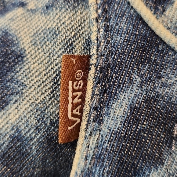 VAN'S OTW Collection,Blue/White Tie Dye Jean High tops, US Men's 8.5 - Picture 7 of 9